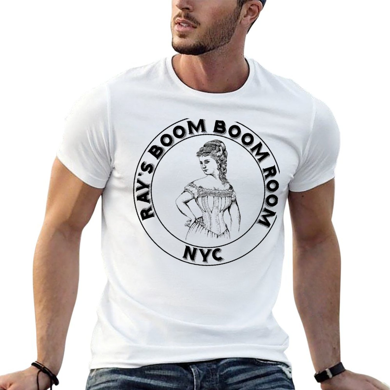 Street Fashion Nyc - Ray's Boom Boom Room NYC 티셔츠
