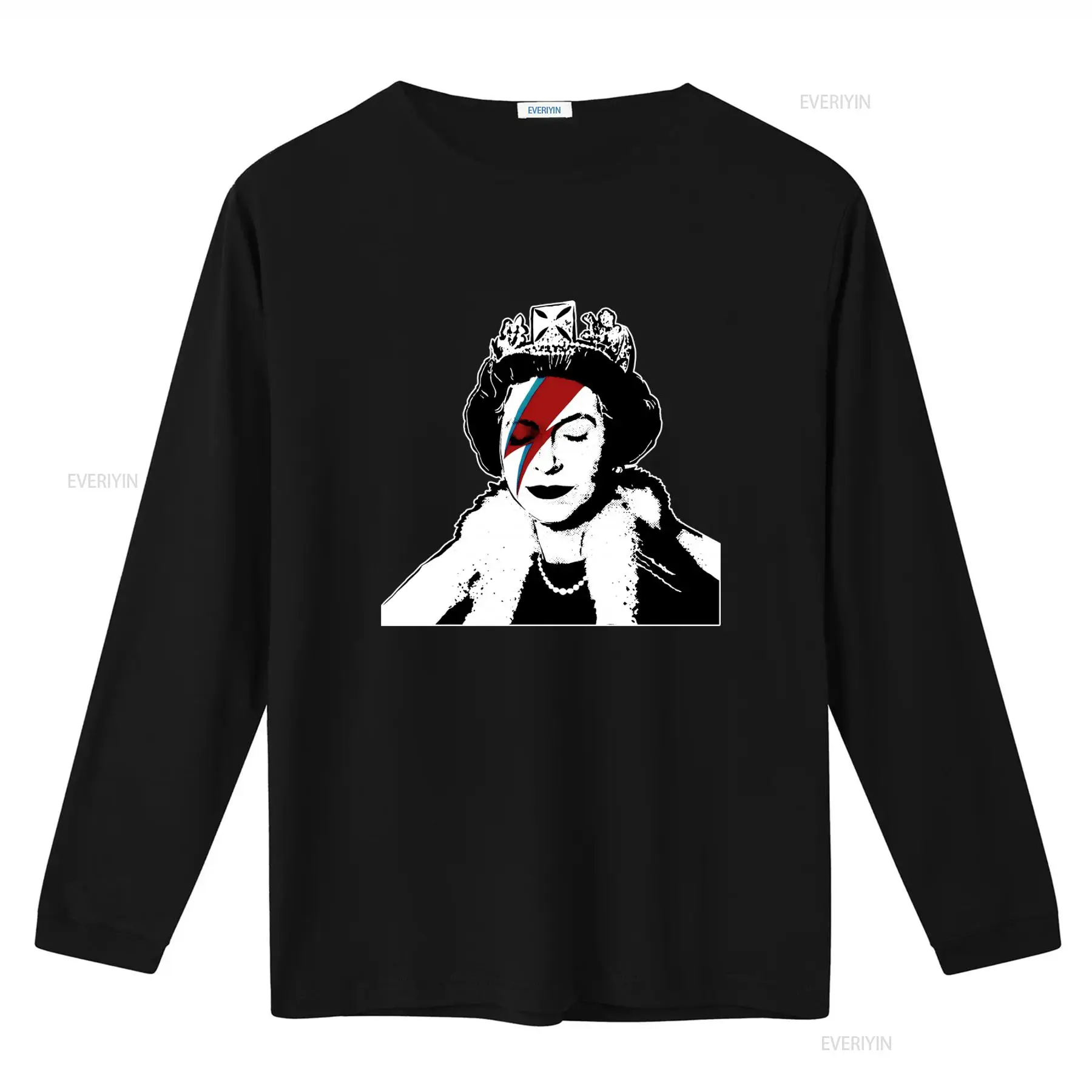 뱅크시 퀸 그래피티 아트 티셔츠 빈티지 스트리트 디자인 - Street Fashion Uk 리뷰 및 가격